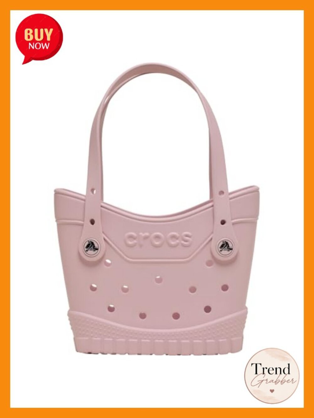 Crocs Classic Small Tote Bag Durable Washable Waterproof EVA Foam Lightweight